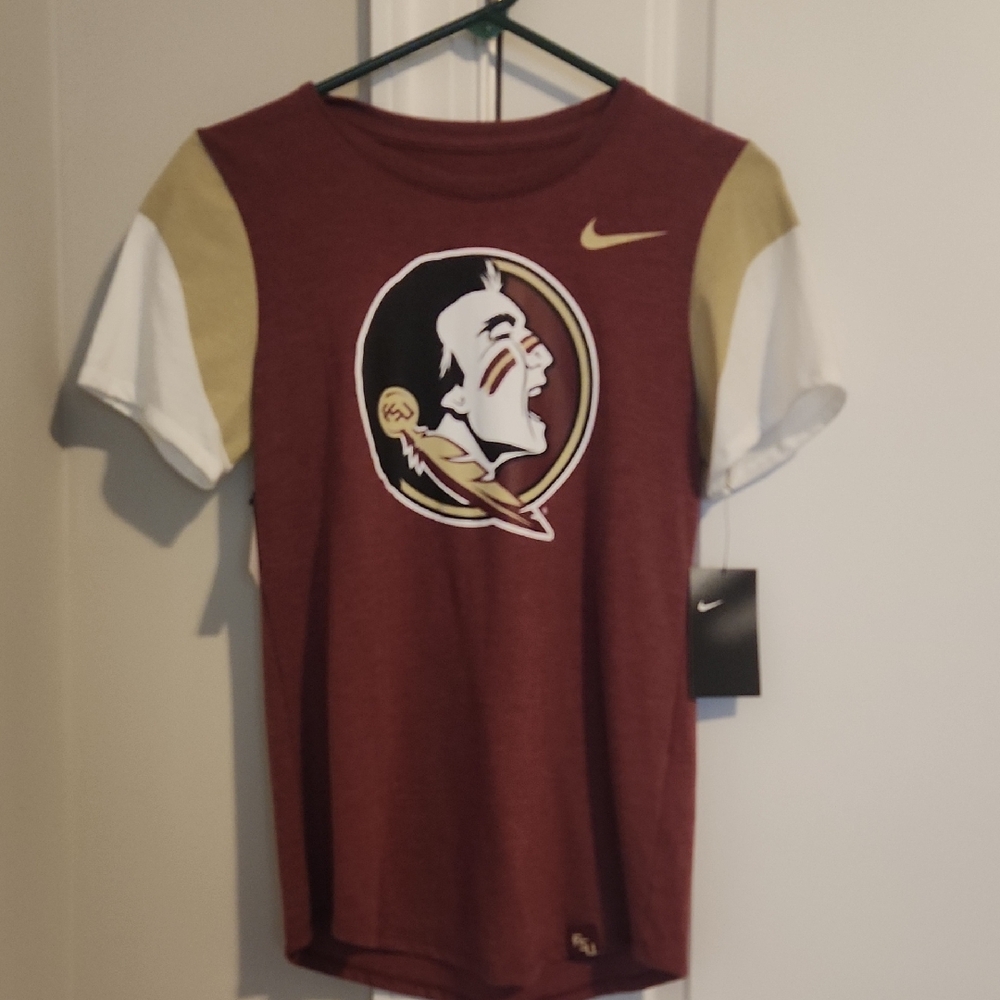 Womens tee shirt FSU by Nike NWT